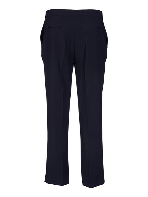 ELISABETTA FRANCHI PANTALONI IN CRÊPE CON SPACCHETTI. ELISABETTA FRANCHI | PA05447E2110